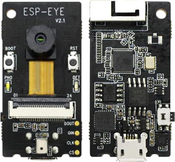 Photos recto/verso du ESP-EYE
