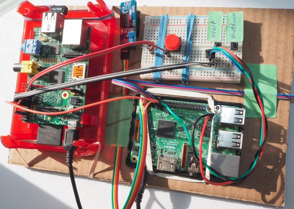 Cardboard test rig